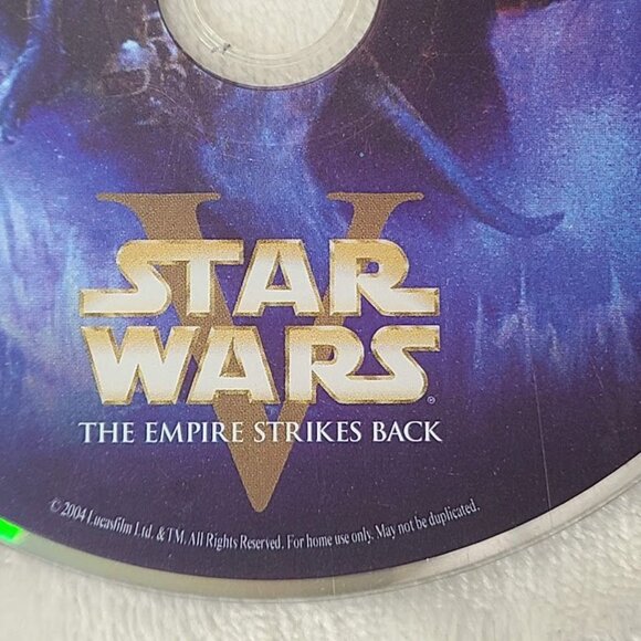 Star Wars V: The Empire Strikes Back DVD Disc Only 2004 Tested Works - Picture 3 of 3
